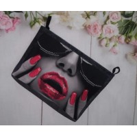 Косметичка для вышивки бисером или нитками «Губы КОС-7» (Косметичка или набор)